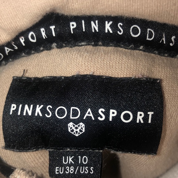 PINK SODA SPORT SZ. (UK 10 EU38)Tan hoodie, sweatshirt Sz. S - Picture 12 of 12